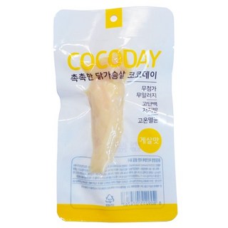 마코펫 고양이 촉촉한 닭가슴살 코코데이 간식, 게살맛, 20g, 30개