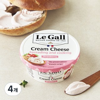 르갈 크림치즈 딸기, 150g, 1개입, 4개