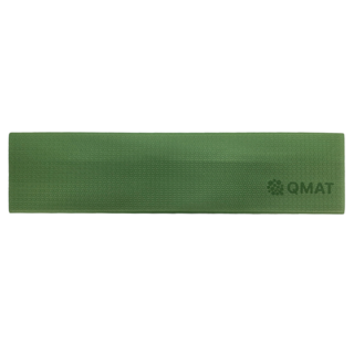 QMAT 折疊瑜珈墊 附尼龍拉鍊袋 800g, 180 x 60 x 0.6cm, 抹茶綠, 1組