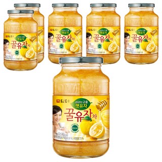 담터 꿀유자차, 1kg, 6개, 1개입