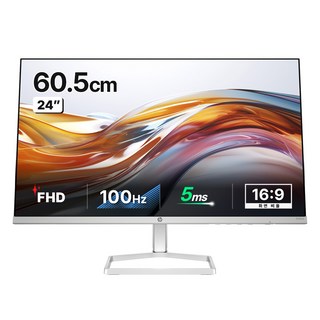 HP FHD 100Hz 모니터 화이트, 60cm, 524sw