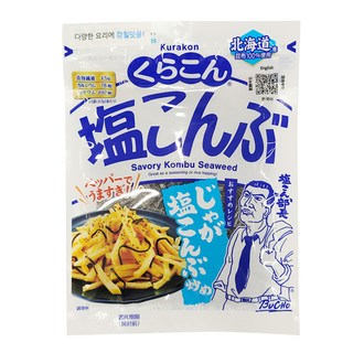쿠라콘 시오 콘부 염장 다시마, 47g, 1개