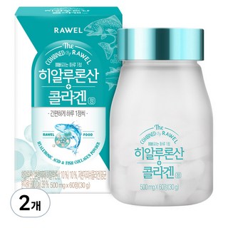 로엘 히알루론산 콜라겐정, 60정, 2개