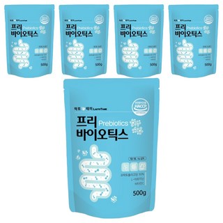 락토테미 프리바이오틱스, 500g, 5개