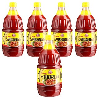 오뚜기 스위트 칠리소스, 2.1kg, 5개