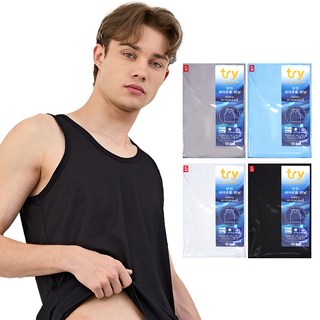 트라이 에어로쿨 컬러 런닝 4종 세트 EMRSJ04