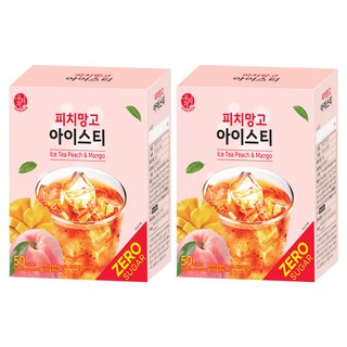 우리차 피치망고 아이스티, 5g, 50개입, 2개