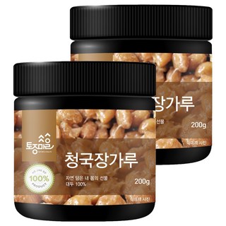 토종마을 청국장가루, 200g, 2개