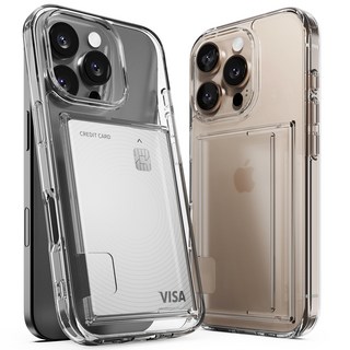 신지모루 2장 수납 에어클로 카드슬롯 휴대폰 케이스