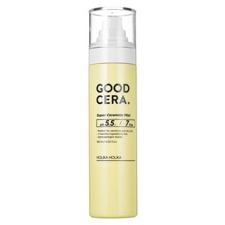 HOLIKA HOLIKA Good Cera 超級神經醯胺保濕噴霧, pH5.5 低刺激弱酸性, 敏感肌適用, 120ml, 1瓶
