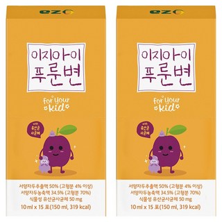 이지 아이 푸룬변, 150ml, 2개