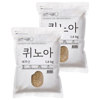 바른곡물 퀴노아, 1.6kg, 2개
