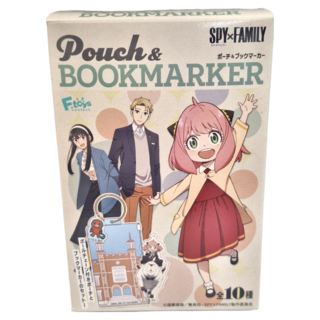 間諜家家酒 小袋和書籤食玩, Pouch & BOOKMARKER, 全10種, 款式隨機, 1盒
