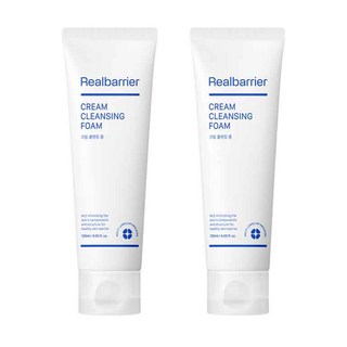 리얼베리어 크림 클렌징 폼, 120ml, 2개