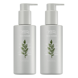 미샤 개똥쑥 약산성 여성 청결제, 2개, 210ml