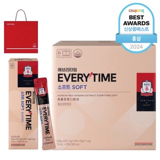 정관장 홍삼정 에브리타임 소프트 + 쇼핑백 세트, 300ml, 1개