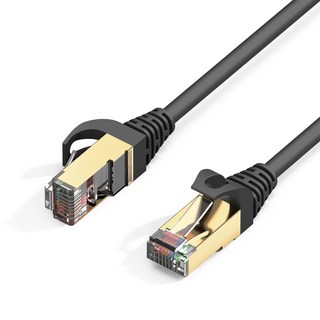 누아트 CAT7 랜선 일반형 초고속 랜케이블, 블랙, 1개, 2m