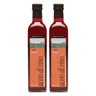멩가졸리 레드 와인 비네가 아세토 디 비노 와인식초, 500ml, 2개