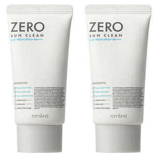 롬앤 제로 선 클린 01 프레쉬 SPF50+ PA++++, 50ml, 2개