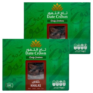 데이트크라운 칼라스 대추야자, 1kg, 2개