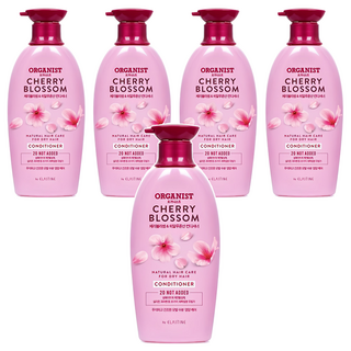오가니스트 체리블라썸 수분 영양 컨디셔너, 500ml, 5개