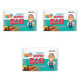 홈스타 냄새먹는 냉장고용 탈취제 유칼립투스, 420g, 3개