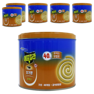 에프킬라 모기향 무향 40p