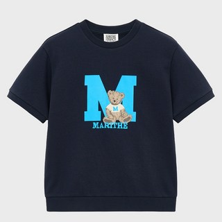 MaritheFrancoisGirbaud 兒童款ENFANT M LOGO SWEAT半T恤