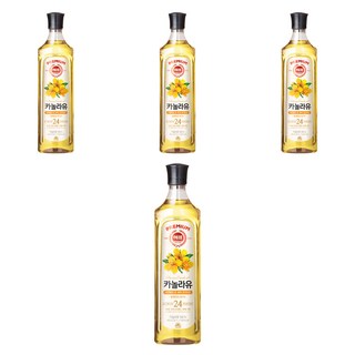 해표 카놀라유, 900ml, 4개