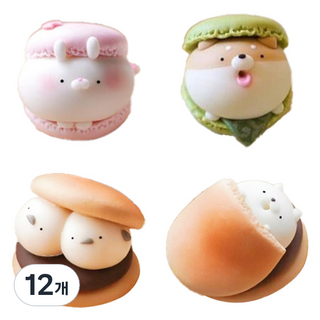 루시마켓 마카롱 디저트 DIY 재료 믹스, 12개