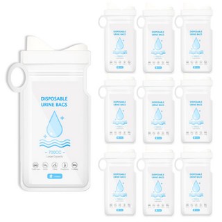 차량용 휴대용 구토 소변봉투 700ml, 10개