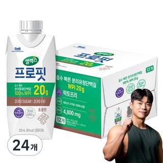 셀렉스 프로핏 초콜릿, 330ml, 24개