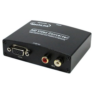 마하링크 HDMI TO VGA 유전원 컨버터 AUDIO, ML-HVC-P, 1개
