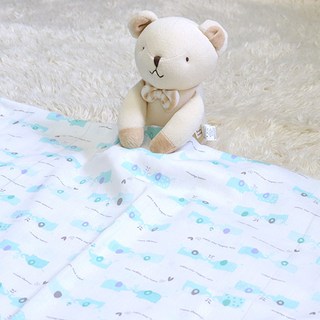 오즈맘 유아여름블랭킷 순면, 앨리펀트 블루