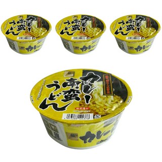 멘노스나오시 카레우동 컵면, 81g, 4개