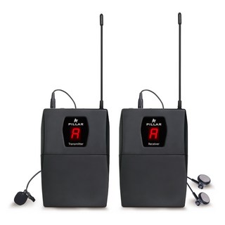 필라 UHF 무선 핀마이크, 송신기(CM-WM01UHF), 수신기(CM-WM01UHF-R)