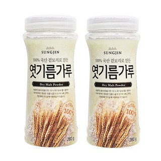 성진 엿기름 가루 용기형 280g (2개입) 국산엿기름 성진 엿기름 가루 용기형 280g (2개입) 국산엿기름