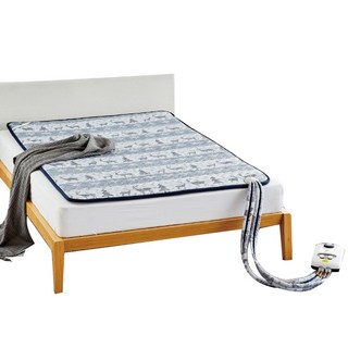 HanilMedical 침대용 온수매트 분리난방 순록, 더블(140 x 195 cm)