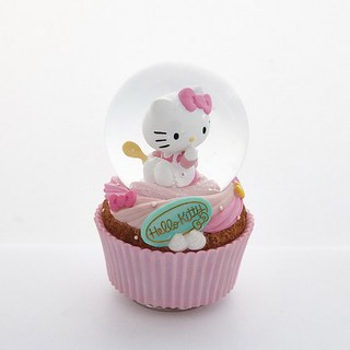 JARLL 헬로키티 컵케이크 스노우볼 KT1803 혼합색상 상품 이미지