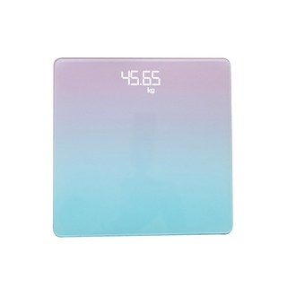 LED 파스텔 온도측정 정밀 체중계, 민트, 1개
