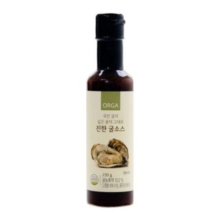올가홀푸드 국산 굴의 깊은 풍미 그대로 진한 굴소스 230g 1개 상품 이미지