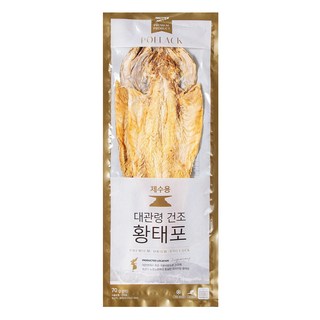 마켓밀러 대관령 건조 황태포, 70g, 1개