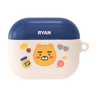 KAKAO FRIENDS AirPods 3保護殼, 海軍藍+奶油獅子, 單品