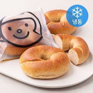 훕훕베이글 통밀 베이글 (냉동), 115g, 3개입