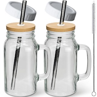 미르 텀블자 시그니쳐 유리병 커플, 700ml, 2개