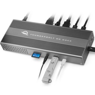 OWC 11in1 Thunderbolt 4 USB4多功能擴充基座 TB4DKG11P, 混色