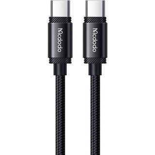 맥도도 C타입-C타입 엔진 240W PD 고속충전 케이블 CA-3681, 블랙, 1개, 2m