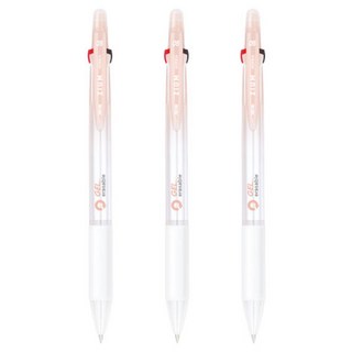 자바펜 지움3겔 지워지는 볼펜 0.5mm, 피치, 3개