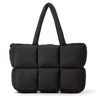 미나티 미니 퀼팅 숄더 누빔 패딩 구름백 E33