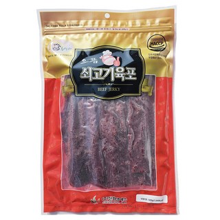 신화엠에스 으뜸 쇠고기 육포, 500g, 1개